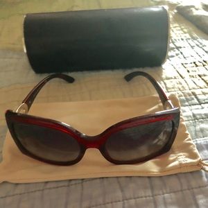 Bvlgari sunglasses with Swarovski crystal.